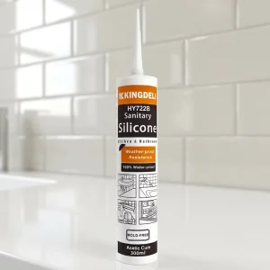 Manufacturer Neutral RTV Anti-Fungus Sanitary Silicone Sealant for Bathroom Kitchen Construction Transportation