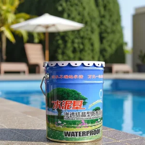 Manufacturer’s Cement-Based Penetrating Crystalline Waterproof Coating for Swimming Pools