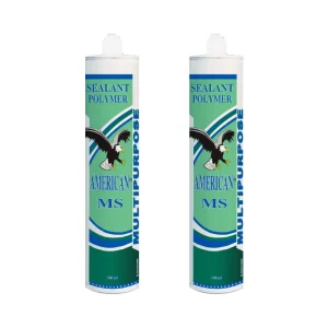 Metal Roof Gray and Clear Paintable Universal 310ml Waterproof Non-Toxic MS Sealant