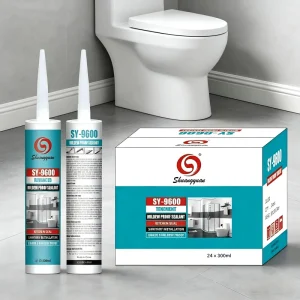 Mildew Resistant Neutral Silicone Sealant Anti Aging UV Resistant Glass Adhesive Glue