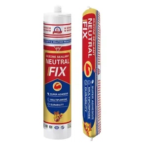 Mildew-Resistant Waterproof Silicone Sealant for Bathroom Showers, Sinks, Boats, and Paint Applications