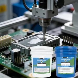 Moistureproof AB Silicone Potting Sealant for Inverters and Converters