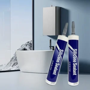 Mold Resistant Silicone Sealant for Woodworking Construction Transportation Bathroom Kitchen Use White Neutral Glass Glue