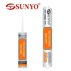 Multi Functional MS Polymer Sealant Eco Friendly Waterproof Mildew Proof Strong Adhesion for Kitchens Bathrooms Construction