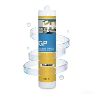 Multi-Purpose Acetate Silicone Sealant Transparent Waterproof for Construction Woodworking Glass Tiles and Packing