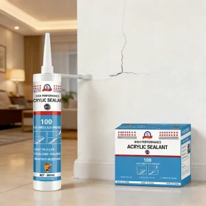 Multi-Purpose Acrylic Sealant for Professional and Residential Use, Leak-Proof, Long-Lasting
