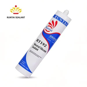 Multi Purpose Neutral Cure Silicone Adhesive Sealant for Construction Woodworking Glass and Leather Bonding 300ml