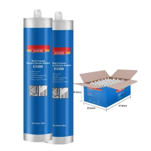 Multi-Purpose Neutral Silicone Sealant Weather-Resistant for Curtain Wall Glass Aluminum