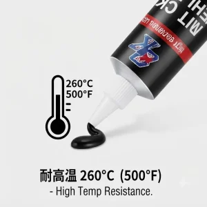 Multi Purpose RTV Silicone Gasket Maker High Temperature Silicone Sealant for Automotive Maintenance