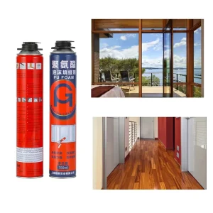 Multi purpose Flame retardant Environmentally Fireproof 750ml Gap Filling Polyurethane PU Foam for Building Applications