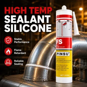 Multi purpose Neutral Fire Resistant Silicone Sealant for Window Door Frame Cable Ducts and Fire Wall Sealing