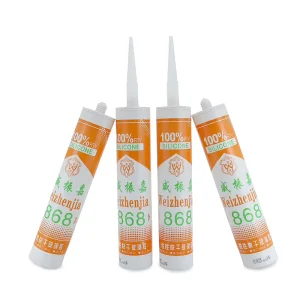 Multipurpose Silicone Sealant Caulk for Glazing Glass Tile Stone Windows and Doors