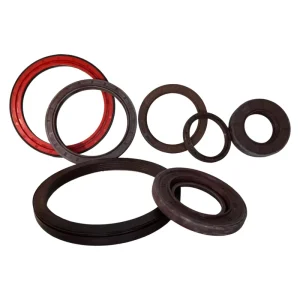 NBR FKM Rubber Material Commercial Vehicle Rear Wheel Hub Oil Seal Truck Trailer Axle System Part Wheel Seals Wheel Hub Oil Seal