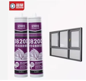 NP Neutral Woodworking Construction Silicone Sealant Adhesive Waterproof for Doors and Windows