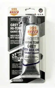 Nasca High Temp RTV Silicone Gasket Maker black Grey Sealant for Engines & Transmissions