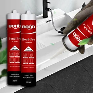 Natural Silicone Sealant for General-Purpose Construction Use Non-Toxic Weatherproof Formula