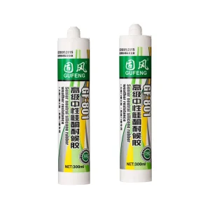 Neutral 100% Silicone Waterproof Weather Resistant Sealant for Construction 300ml