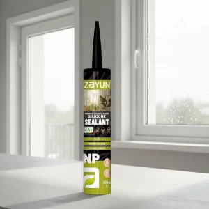 Neutral Clear UV Resistant Silicone Sealant Waterproof Construction Adhesive Anti Aging Weatherproof for Glass