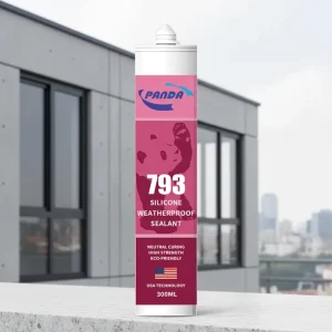 Neutral Cure High Elasticity Ageing Resistant Silicone Weatherproofing Sealant for Woodworking