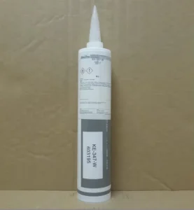 Neutral-Cure One-Component Silicone Adhesive Sealant KE-347-W 300ml for Electronics and Industrial Use