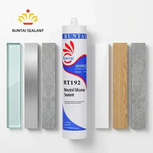 Neutral-Cure Silicone Glass Sealant for Woodworking Construction and Transportation Bonding Factory Direct