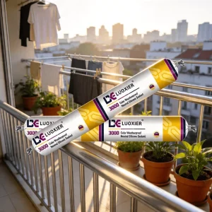Neutral Cure Silicone Sealant Weatherproof Non Corrosive Glass and Building Sealant Multipurpose for Indoor and Outdoor