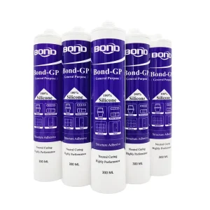 Neutral Cure Silicone Sealant for Bathroom Sinks and Window Frames Weather Resistant Exterior Caulking