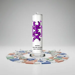 Neutral-Cure Silicone Weatherproof Sealant for Construction Use, Multicolor