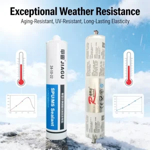 Neutral Curing SPU Adhesive Moisture-Cure Modified Polyurethane Sealant for Marine Use