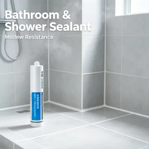 Neutral Curing Silicone Sealant with Grade 0 Mildew Resistance for Kitchen and Bathroom Waterproof Sealing