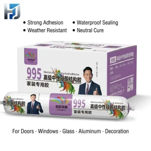 Neutral Curing Structural Silicone Sealant, White, for Curtain Walls