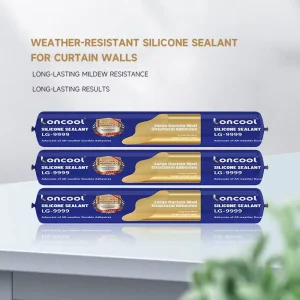 Neutral Curing UV Resistant Weatherproof Curtain Wall Silicone Sealant for Construction Interior and Exterior Use Factory Direct