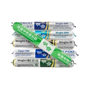 Neutral Double Component Silicone Sealant Weather Resistant Structural Adhesive Strong High Viscosity Construction