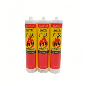 Neutral High Temperature Fire Retardant Firestop Water Based Acrylic Sealant for Industrial Equipment