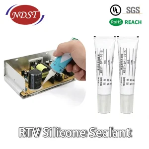 Neutral One Component RTV Silicone Sealant Clear White for Electronic Components and Construction Adhesive Room Temperature Curing