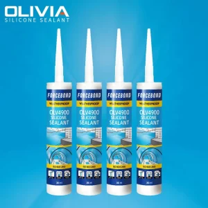 Neutral Oxime Weatherproof High-Movement Silicone Sealant for Swimming Pools, Aquariums, and Glass