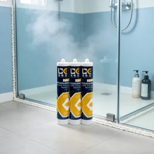 Neutral Plus Silicone Sealant Mildew & Weather Resistant Long Lasting Gloss for Bathroom Kitchen Sealing Projects
