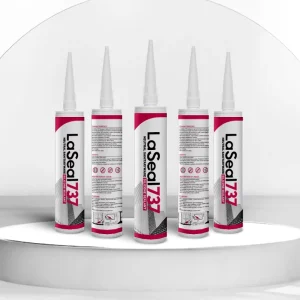 Neutral Room-Temperature-Curing Silicone Sanitary Sealant for Glass Adhesion