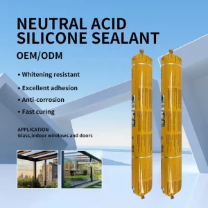 Neutral Silicone Sealant 995 Waterproof Sealant Indoor Outdoor Weatherproof Door Window Sealant Construction Glue