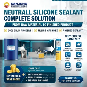 Neutral Silicone Sealant NS Black White