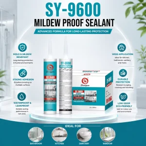 Neutral Silicone Sealant Odorless Mildew-Resistant for Building Works