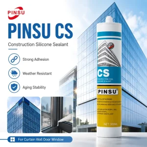Neutral Silicone Sealant Structural Adhesive Weather-Resistant for Construction Woodworking Building Curtain Walls and Sunrooms