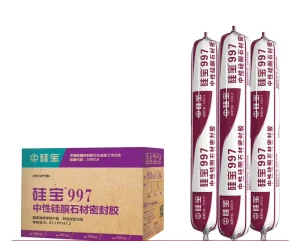 Neutral Silicone Sealant for Stone, Marble, Granite, and Glass, Weather-Resistant Joint Filler