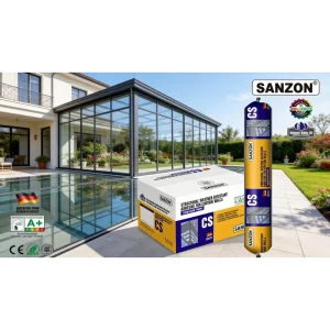 Neutral Silicone Structural Adhesive Sealant Low Odor Waterproof for Curtain Wall Construction & Transportation