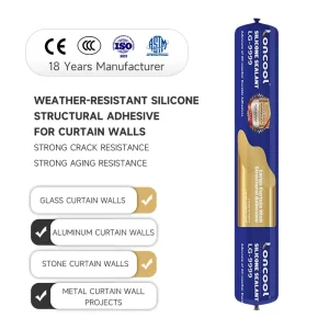 Neutral Silicone Structural Sealant for Marble Wall Panel Installation and Construction