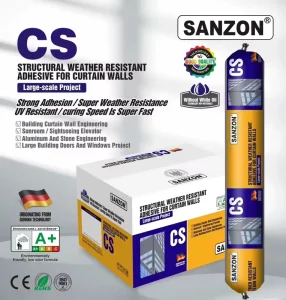 Neutral Structural Silicone Adhesive Low Odor Waterproof Sealant for Transportation Construction and Curtain Wall