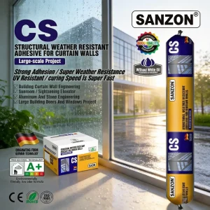 Neutral Structural Silicone Sealant Low Odor Waterproof Adhesive for Construction Transportation & Curtain Wall