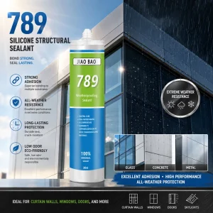Neutral Structural Silicone Sealant, Weather Resistant, Anti-Aging, for Sunrooms and Glass Skylights
