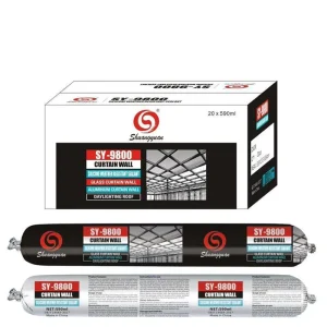 Neutral Weatherproof Silicone Sealant Adhesive for Curtain Walls and Construction