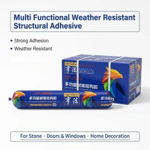 Neutral Weatherproof Structural Silicone Sealant for Door, Window, Glass, Stone and Aluminum Bonding
